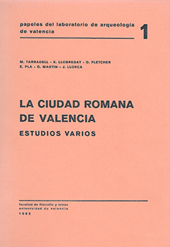 Portada del primer número de la revista Papeles del Laboratorio de Arqueología de Valencia