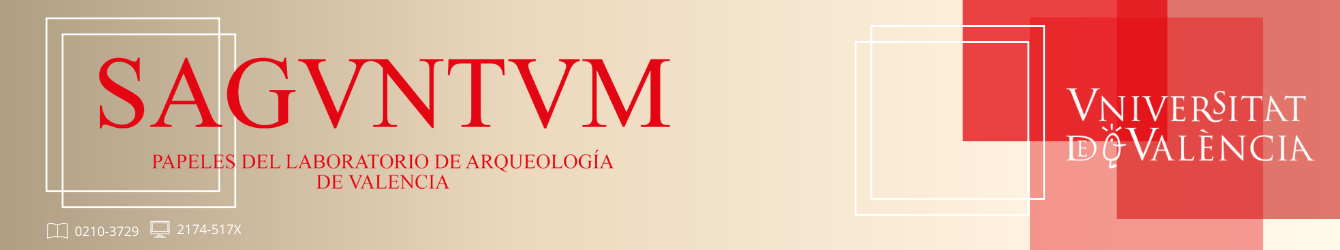 SAGVNTVM. Papeles del Laboratorio de Arqueología de Valencia Banner